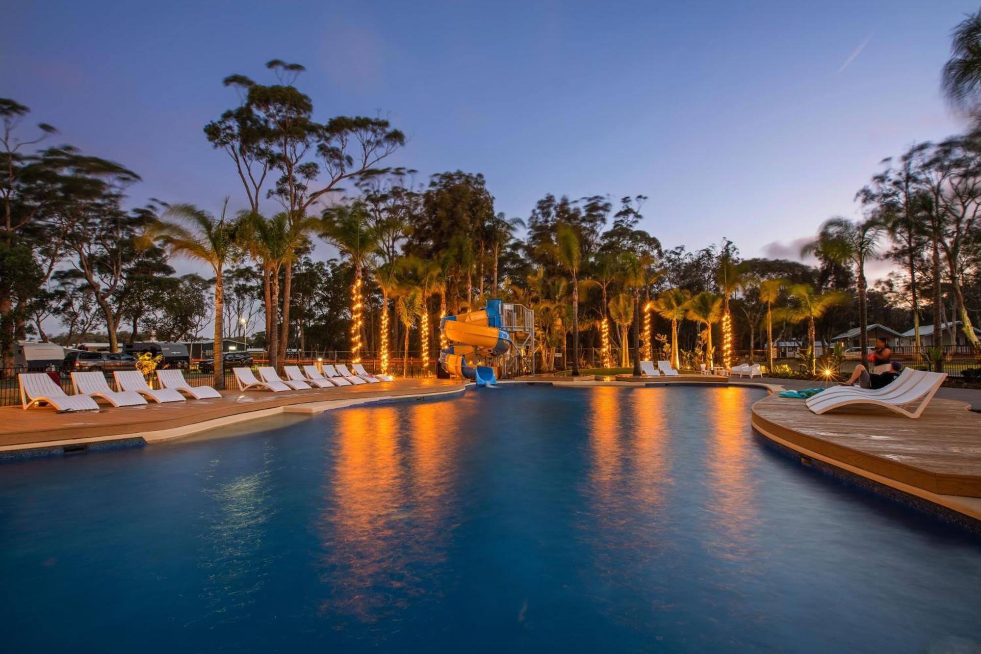 Big4 Tasman Holiday Parks - Racecourse Beach Bawley Point Eksteriør bilde