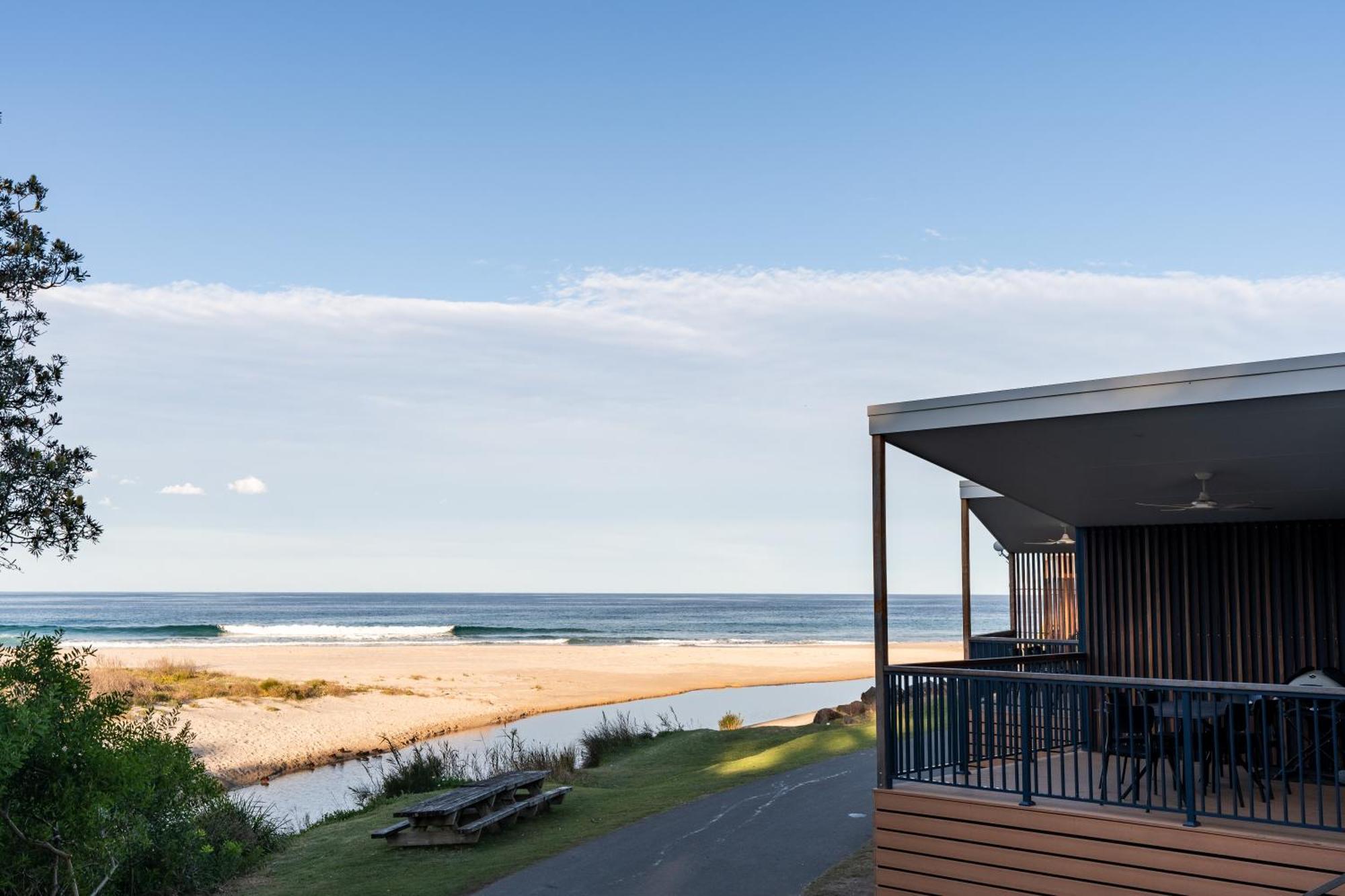 Big4 Tasman Holiday Parks - Racecourse Beach Bawley Point Eksteriør bilde