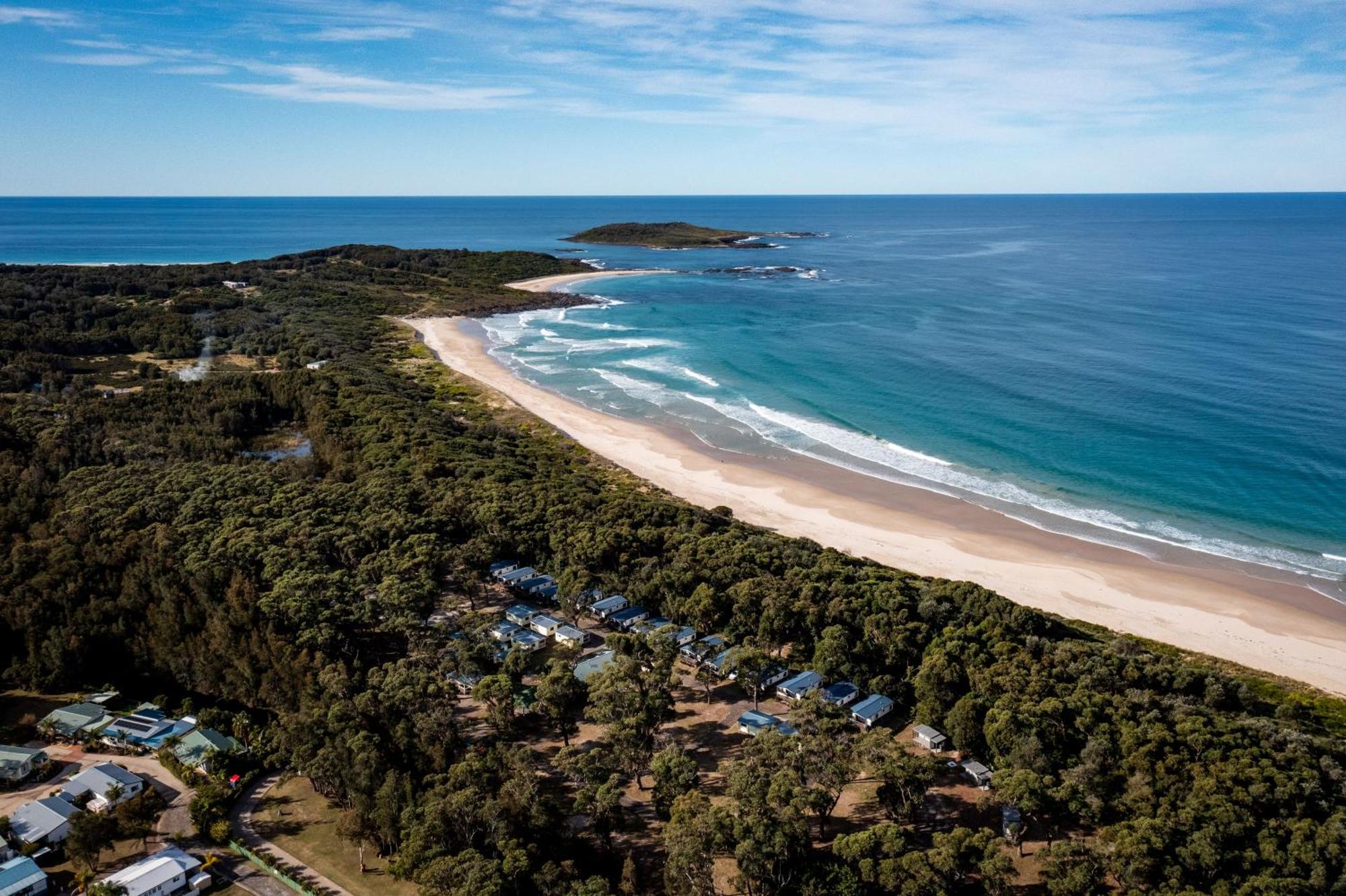 Big4 Tasman Holiday Parks - Racecourse Beach Bawley Point Eksteriør bilde
