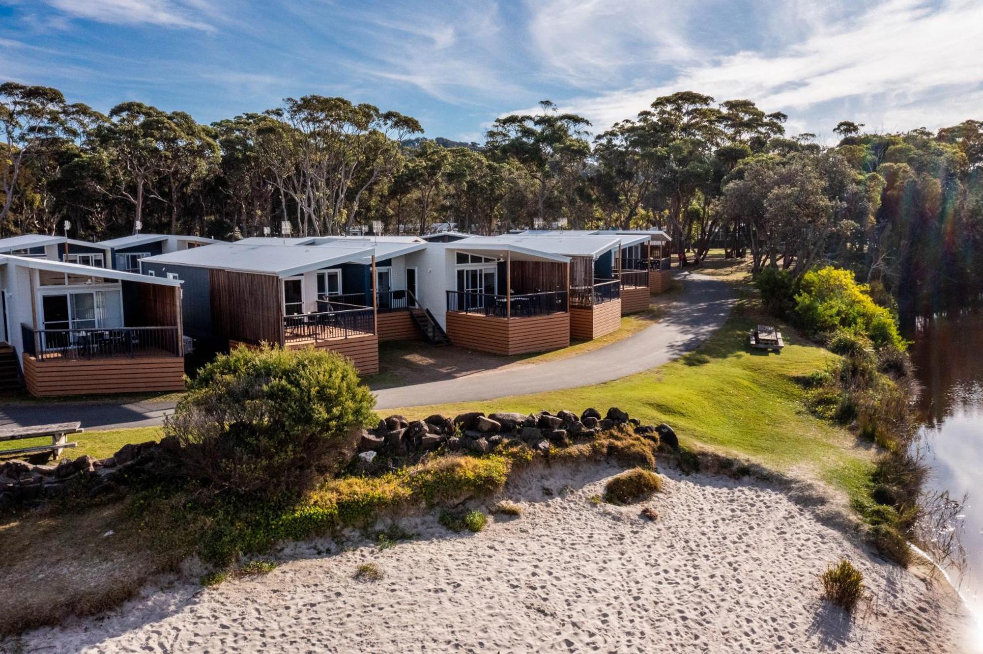 Big4 Tasman Holiday Parks - Racecourse Beach Bawley Point Eksteriør bilde